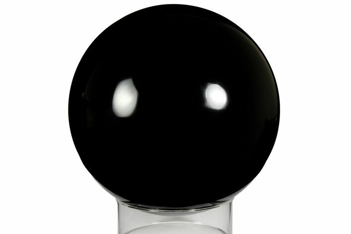 Large, Polished Obsidian Sphere - Mexico #159331